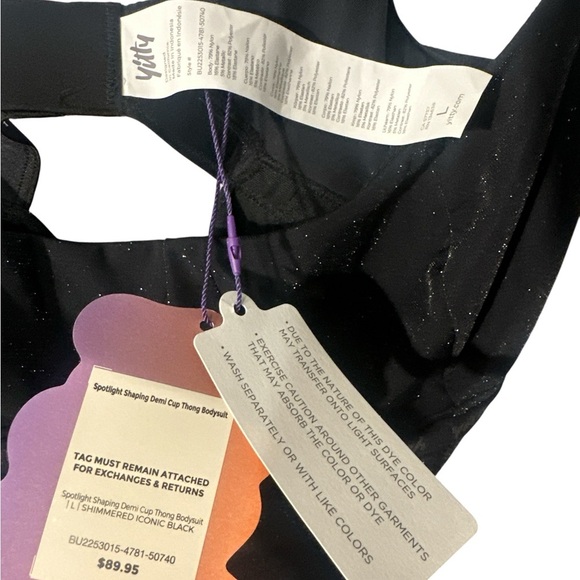 YITTY Black Scoop Neck Bodysuit - Picture 5 of 5